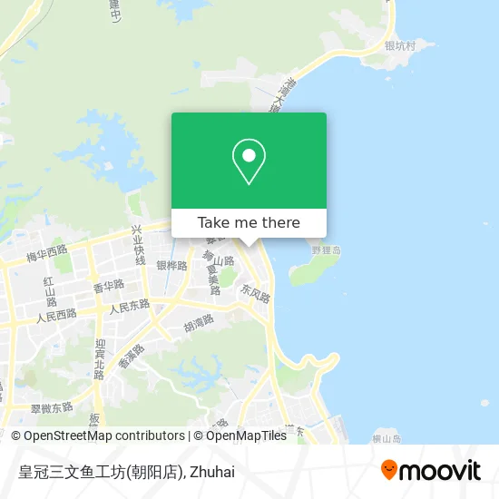 皇冠三文鱼工坊(朝阳店) map