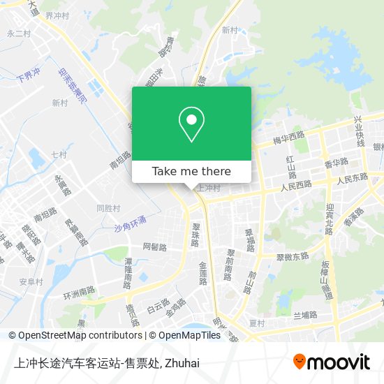 上冲长途汽车客运站-售票处 map