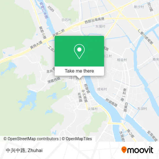 中兴中路 map