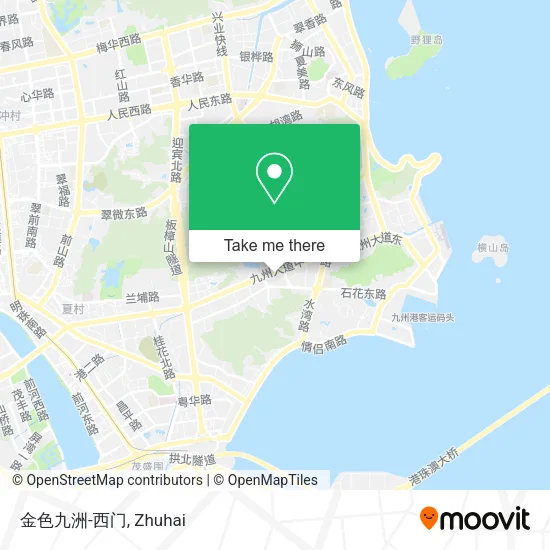 金色九洲-西门 map