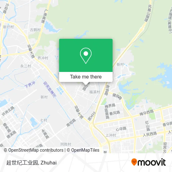 超世纪工业园 map