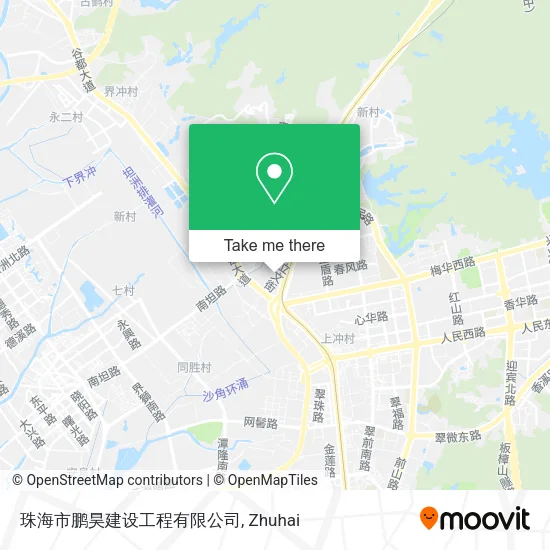 珠海市鹏昊建设工程有限公司 map