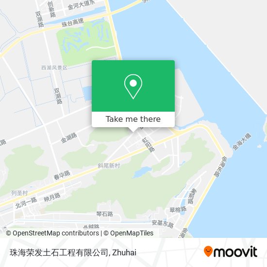 珠海荣发土石工程有限公司 map