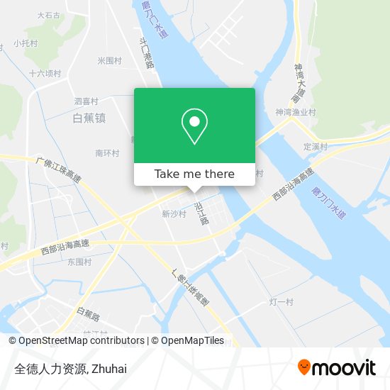 全德人力资源 map