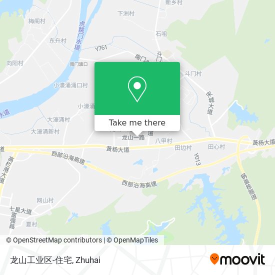 龙山工业区-住宅 map