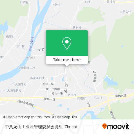中共龙山工业区管理委员会党组 map