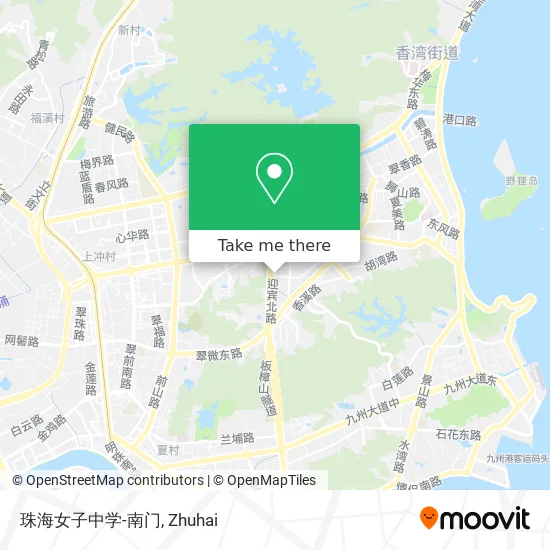 珠海女子中学-南门 map