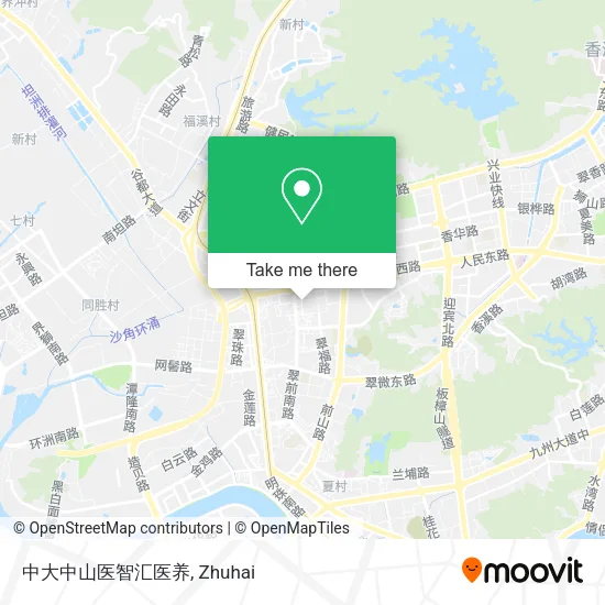 中大中山医智汇医养 map