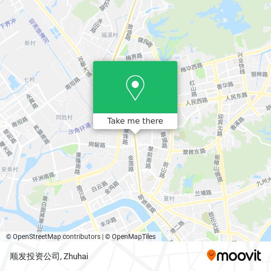 顺发投资公司 map
