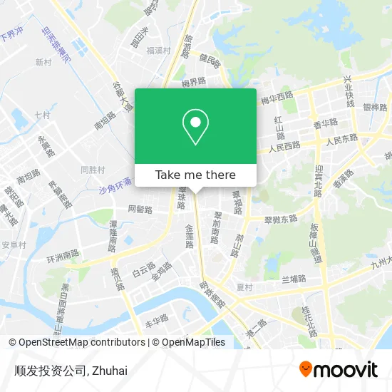 顺发投资公司 map