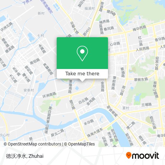 德沃净水 map