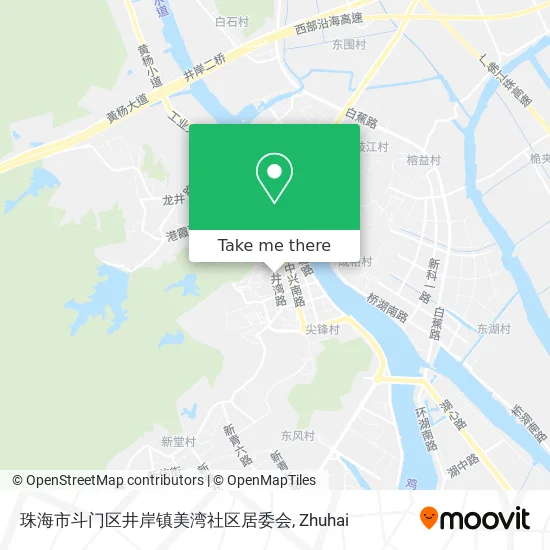 珠海市斗门区井岸镇美湾社区居委会 map
