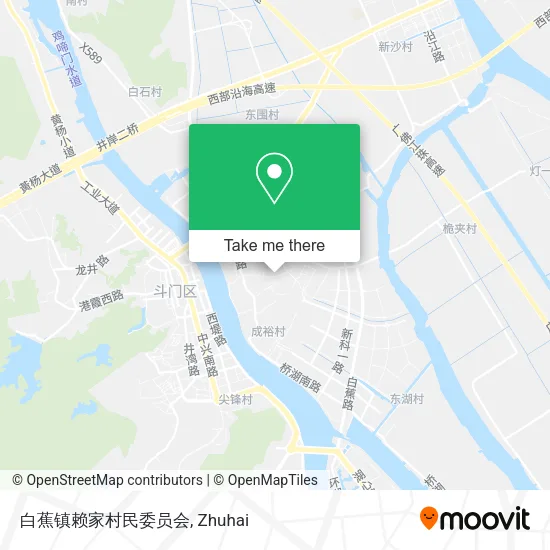 白蕉镇赖家村民委员会 map