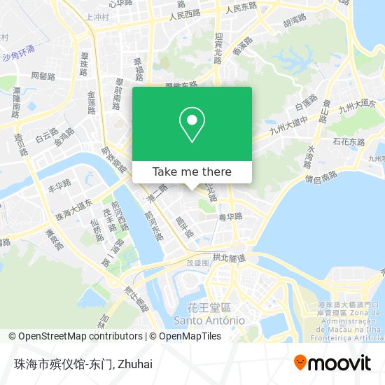 珠海市殡仪馆-东门 map