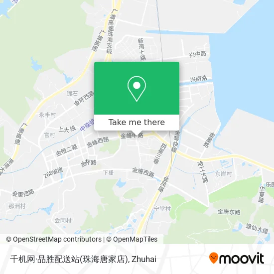 千机网·品胜配送站(珠海唐家店) map