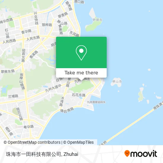 珠海市一田科技有限公司 map