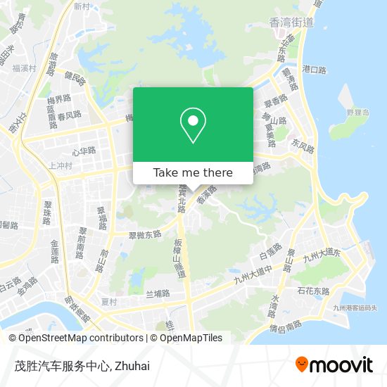 茂胜汽车服务中心 map