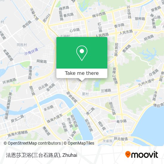 法恩莎卫浴(三台石路店) map