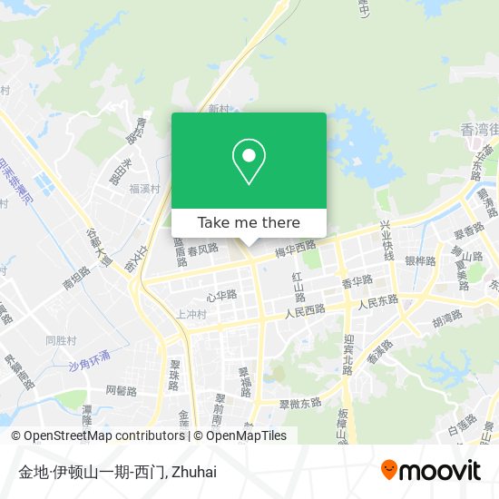 金地·伊顿山一期-西门 map