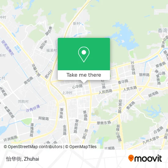 怡华街 map