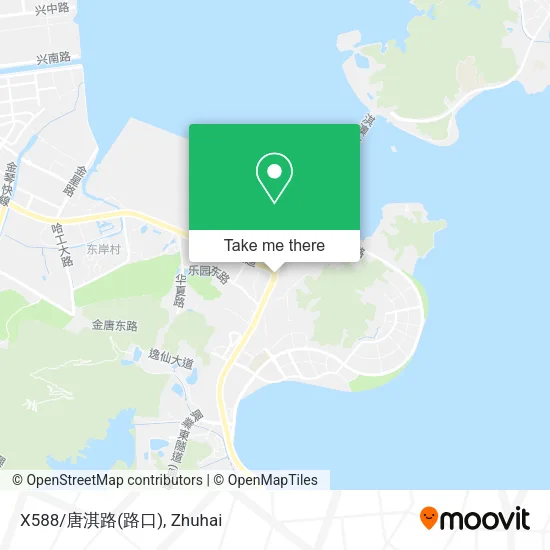 X588/唐淇路(路口) map