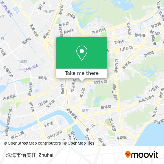 珠海市怡美佳 map