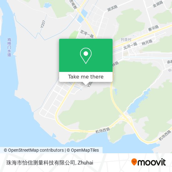 珠海市怡信测量科技有限公司 map