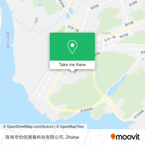 珠海市怡信测量科技有限公司 map