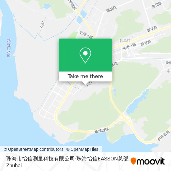 珠海市怡信测量科技有限公司-珠海怡信EASSON总部 map