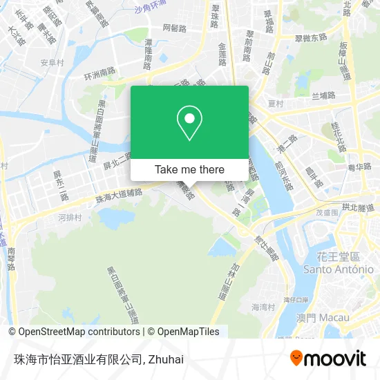 珠海市怡亚酒业有限公司 map