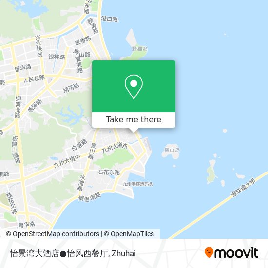 怡景湾大酒店●怡风西餐厅 map