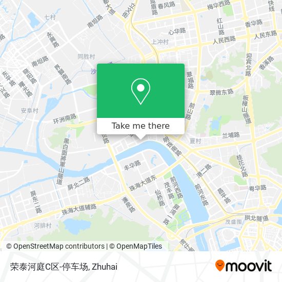 荣泰河庭C区-停车场 map
