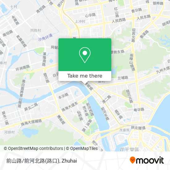 前山路/前河北路(路口) map
