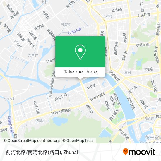 前河北路/南湾北路(路口) map