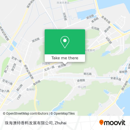 珠海澳特香料发展有限公司 map