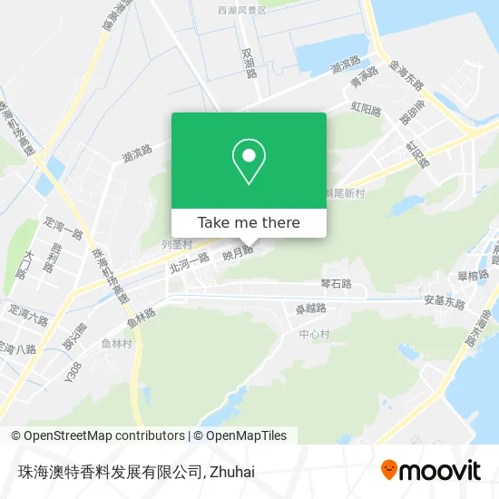 珠海澳特香料发展有限公司 map
