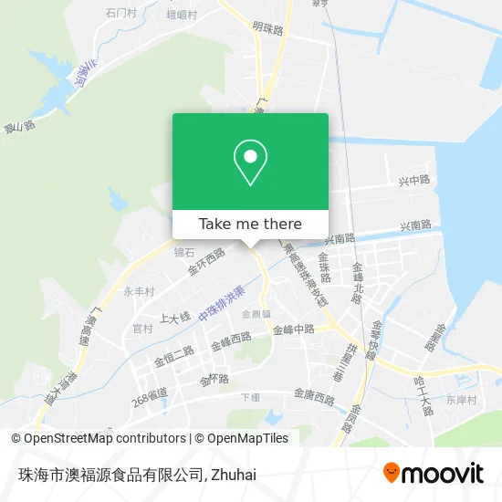 珠海市澳福源食品有限公司 map