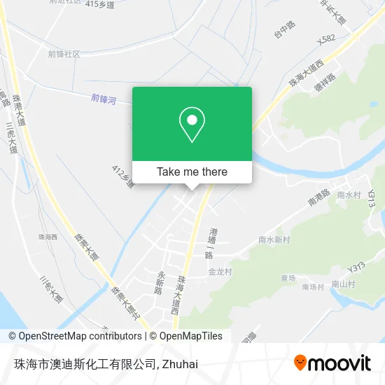 珠海市澳迪斯化工有限公司 map