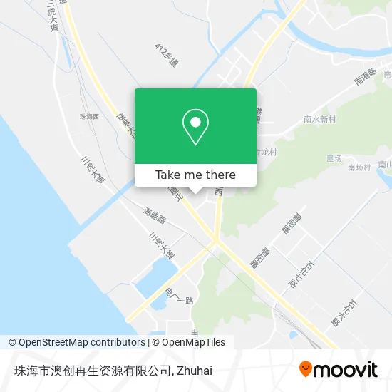 珠海市澳创再生资源有限公司 map