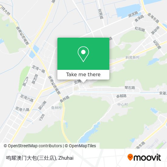 鸣耀澳门大包(三灶店) map
