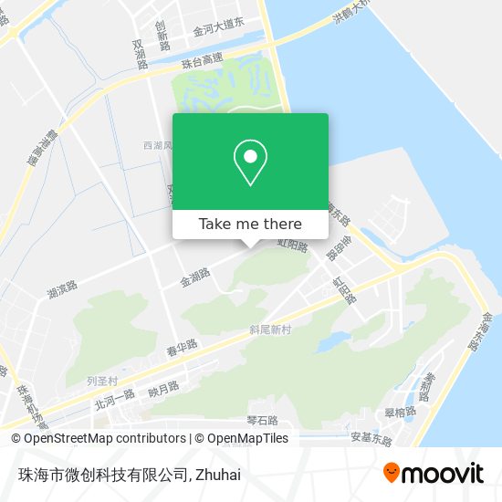 珠海市微创科技有限公司 map