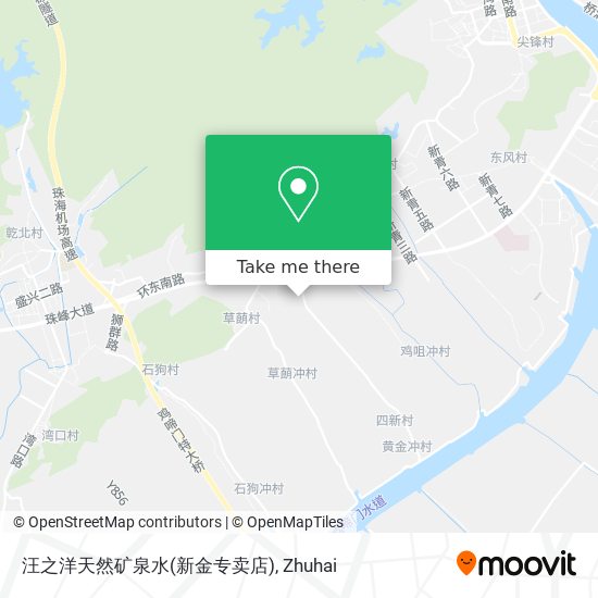 汪之洋天然矿泉水(新金专卖店) map
