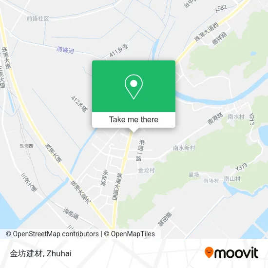 金坊建材 map