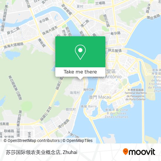 苏莎国际领农美业概念店 map