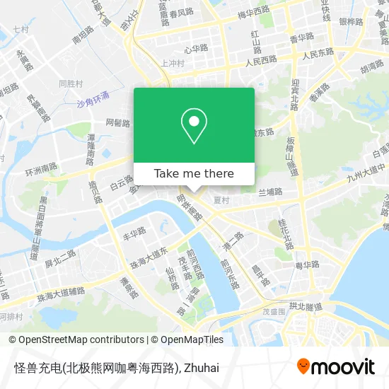 怪兽充电(北极熊网咖粤海西路) map