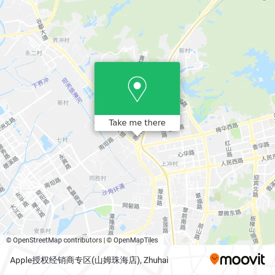 Apple授权经销商专区(山姆珠海店) map