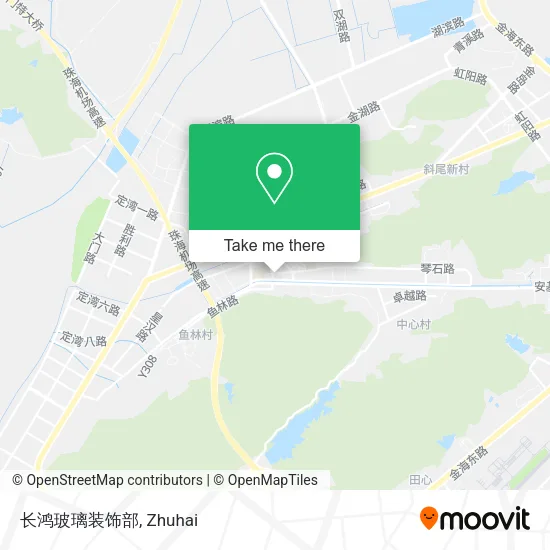 长鸿玻璃装饰部 map