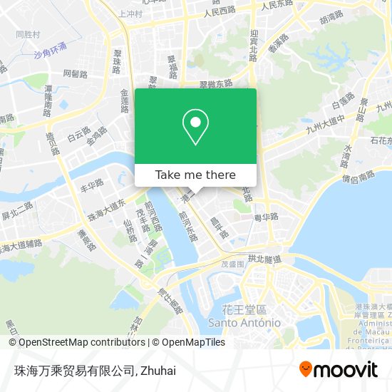 珠海万乘贸易有限公司 map