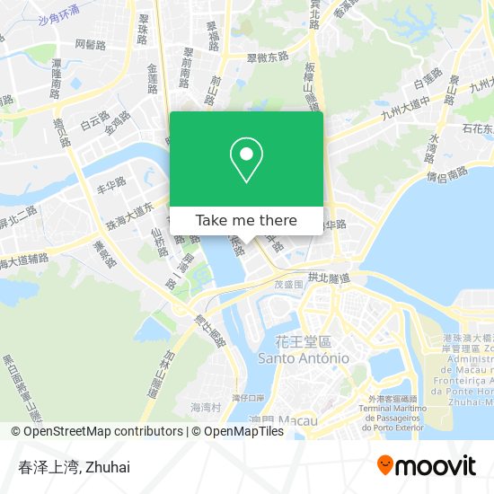 春泽上湾 map
