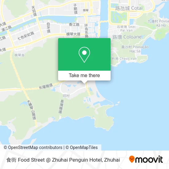 食街 Food Street @ Zhuhai Penguin Hotel map